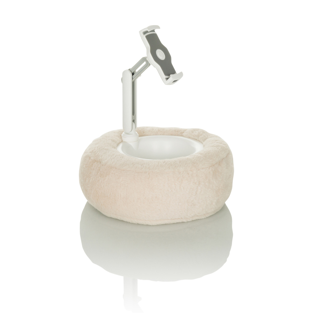 B-Ware Hjh Office Handy Tabletkissen Comfilap Ii Stoff Beige Halterung Tablet Zubehör - 4064323036326