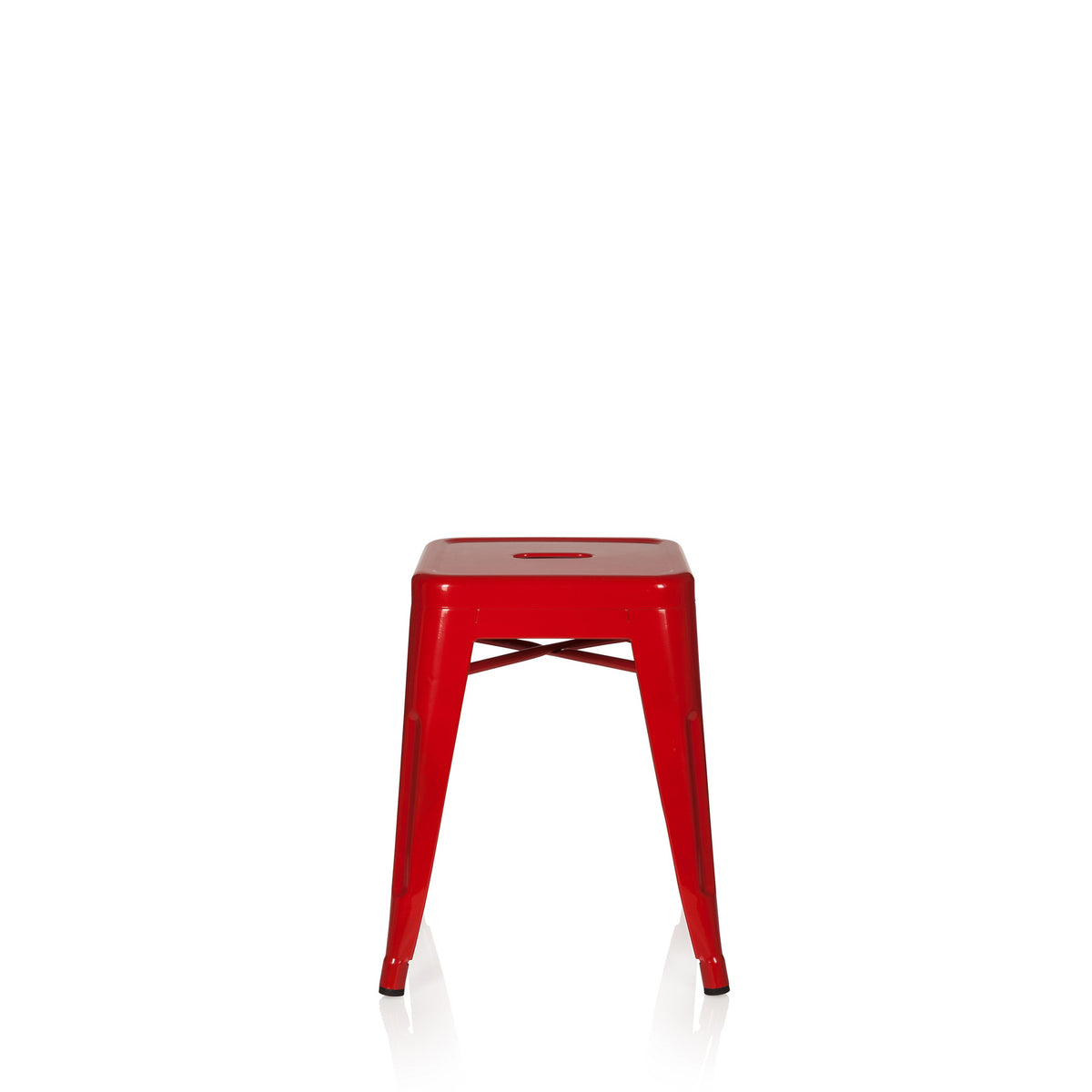 hjh OFFICE Hocker Sitzgelegenheit VANTAGGIO Hocker rot stapelbar Gastronomie166 - 4251084662233