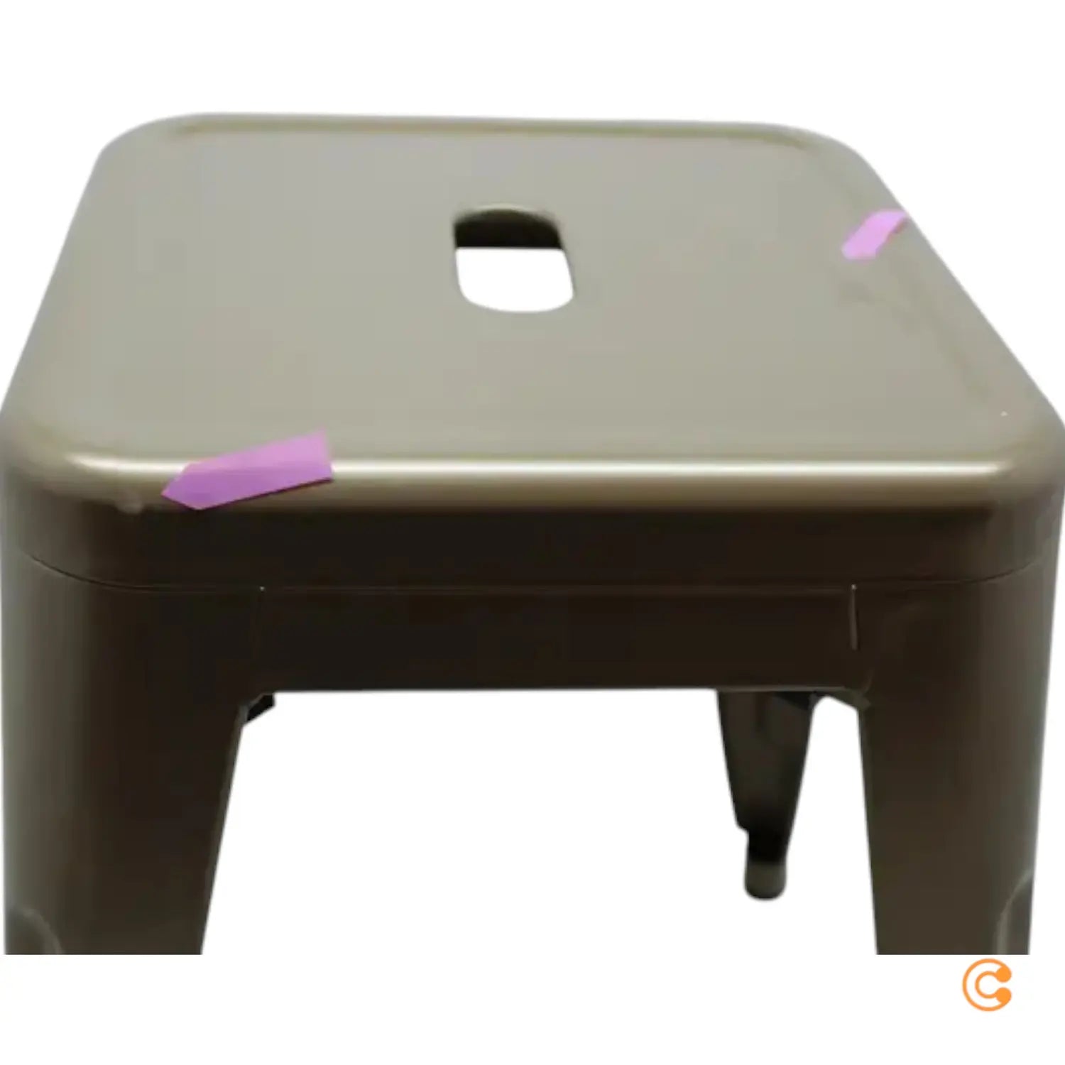 B-Ware Hjh Office Hocker Sitzgelegenheit Vantaggio Stahl Champagner Stapelbar Gastro - 4251084662257