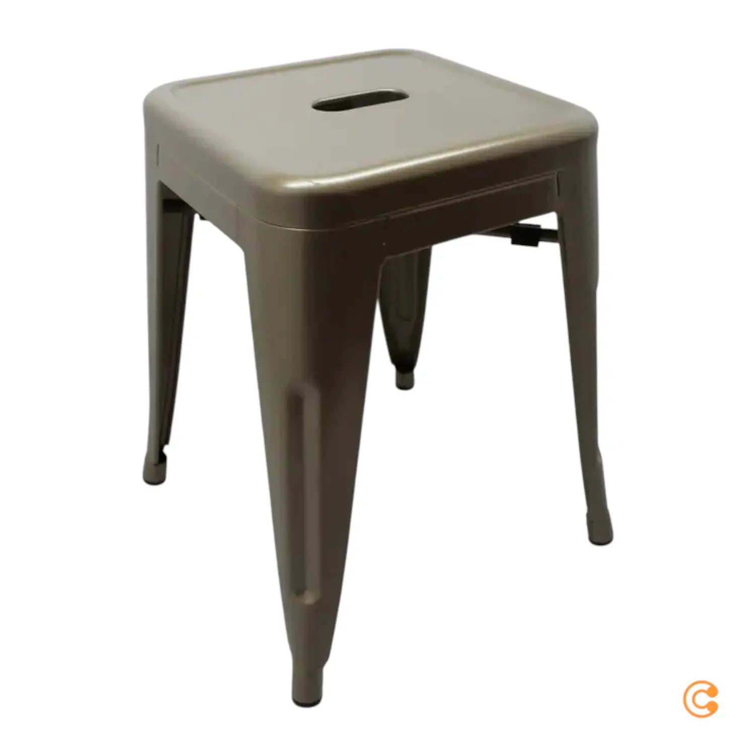 B-Ware Hjh Office Hocker Sitzgelegenheit Vantaggio Stahl Champagner Stapelbar Gastro - 4251084662257