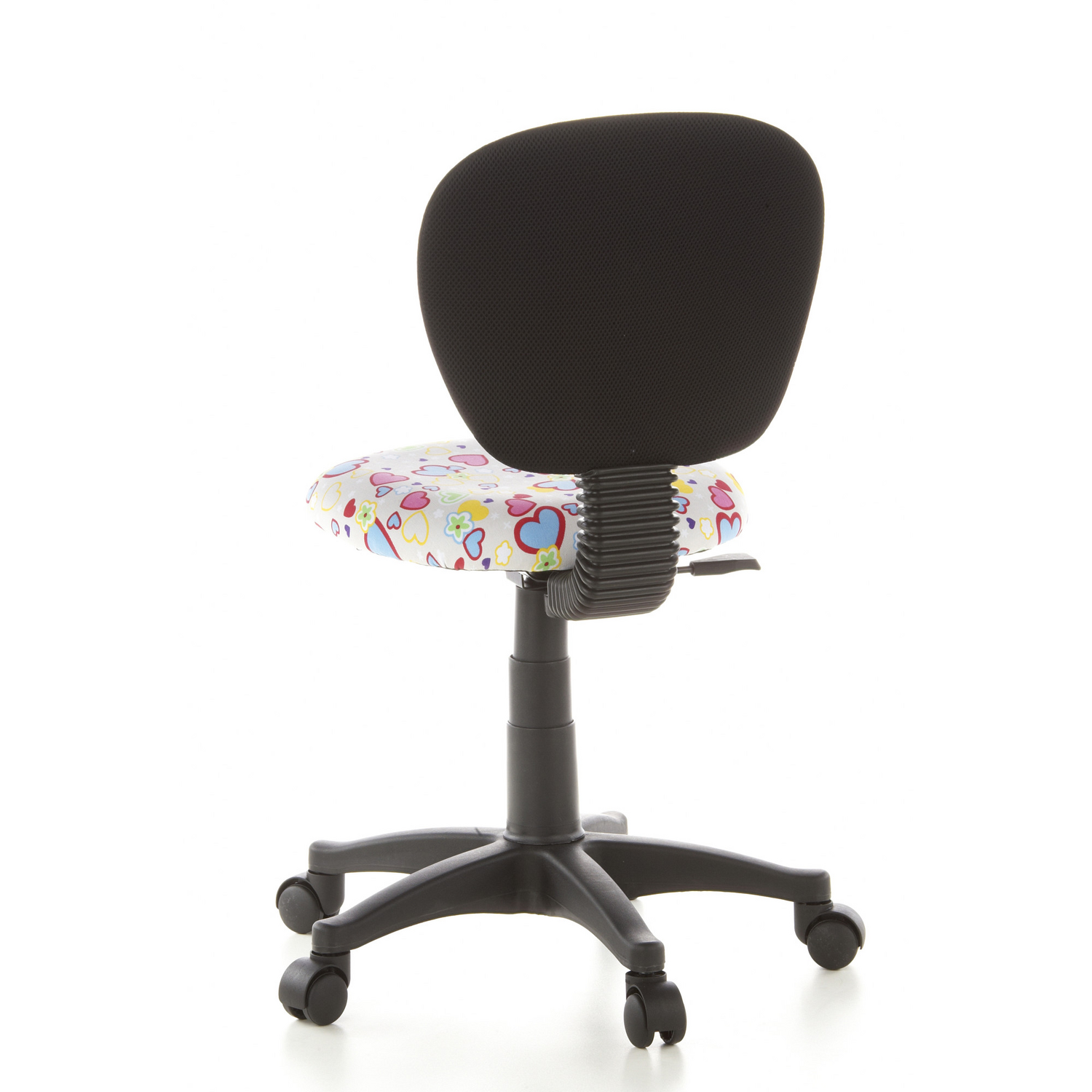 B-Ware Hjh Office Kinderschreibtischstuhl Kinderstuhl Sitz Drehstuhl Flowers & Hearts - 4260182538876