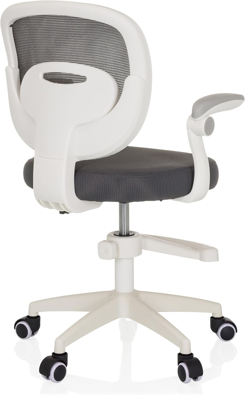 B-Ware Hjh Office Kinderdrehstuhl Kinderstuhl Kiddy Smart Abklappbare Armlehnen Grau - 4064323107255