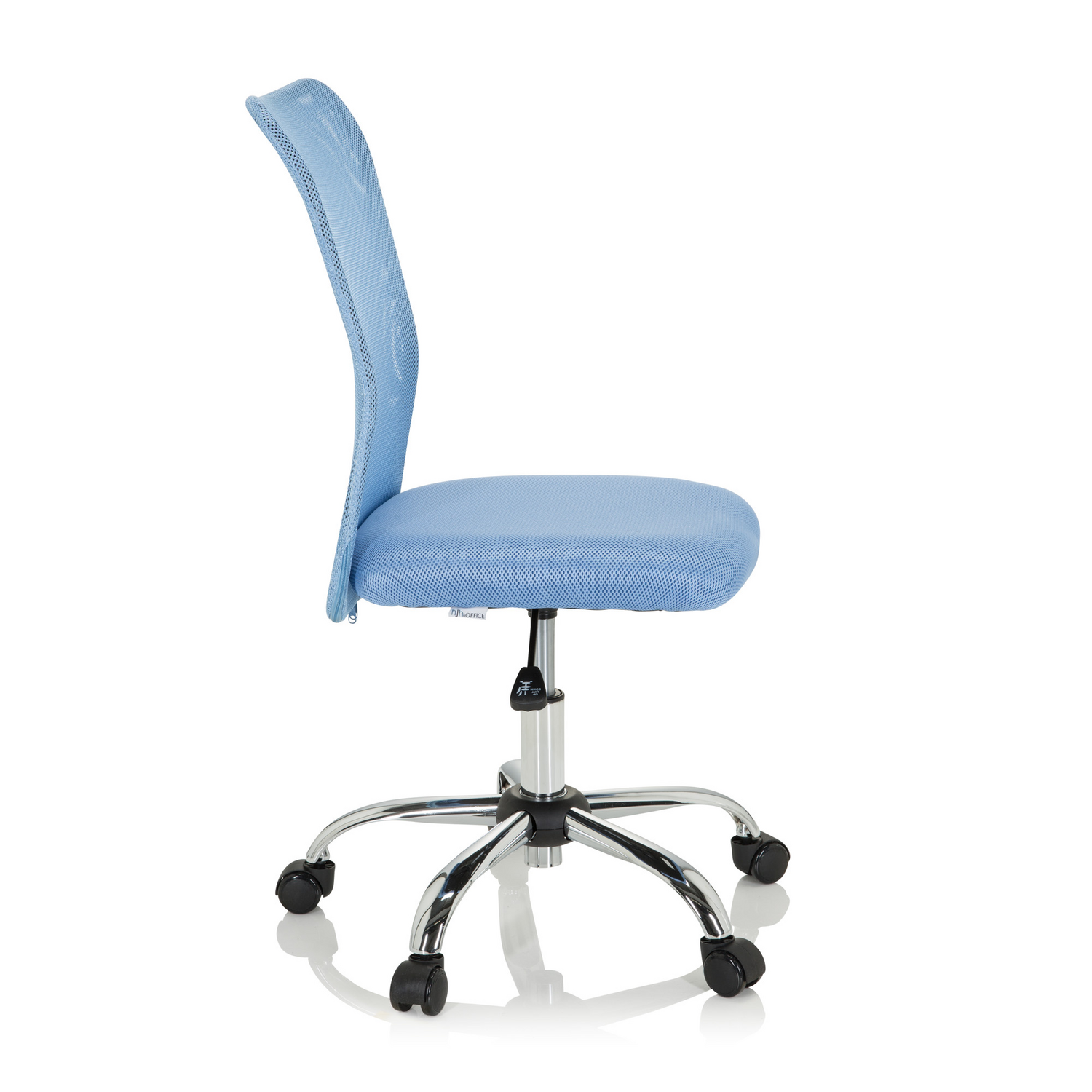 Hjh Office Kinderschreibtischstuhl Drehstuhl Blau Netzstoff Kiddy Net I B-Ware - 4064323017387