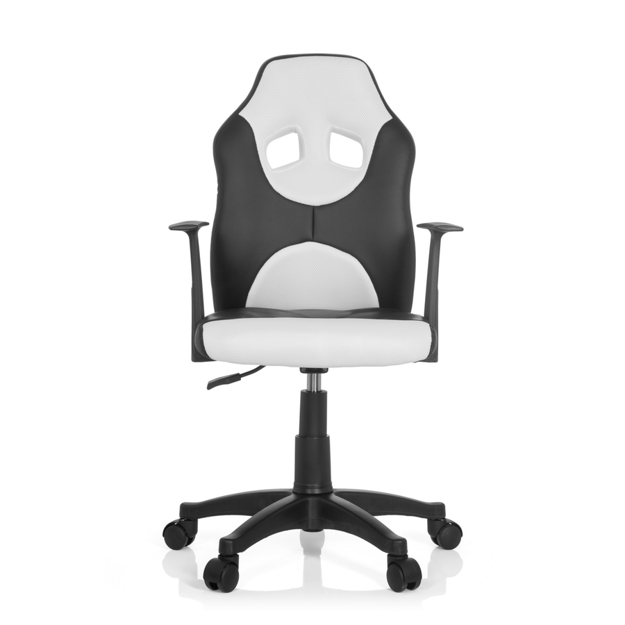 Hjh Office Kinderstuhl Kid Game Al Schwarz Weiss Kinderzimmer Für Kind B-Ware - 4251084640910
