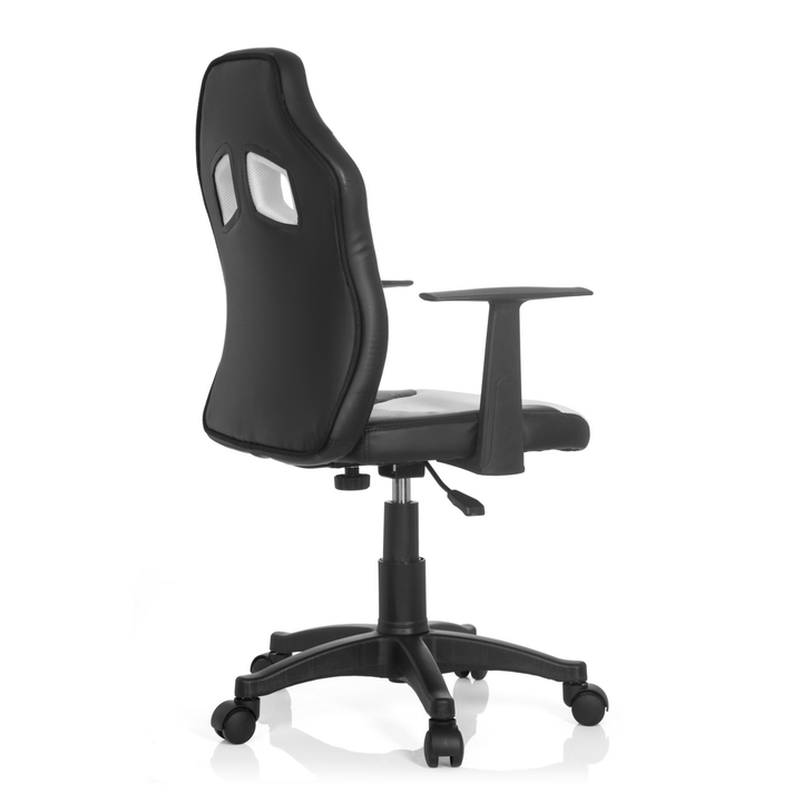 Hjh Office Kinderstuhl Kid Game Al Schwarz Weiss Kinderzimmer Für Kind B-Ware - 4251084640910