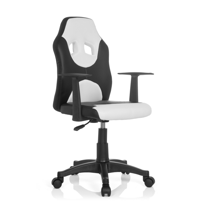Hjh Office Kinderstuhl Kid Game Al Schwarz Weiss Kinderzimmer Für Kind B-Ware - 4251084640910