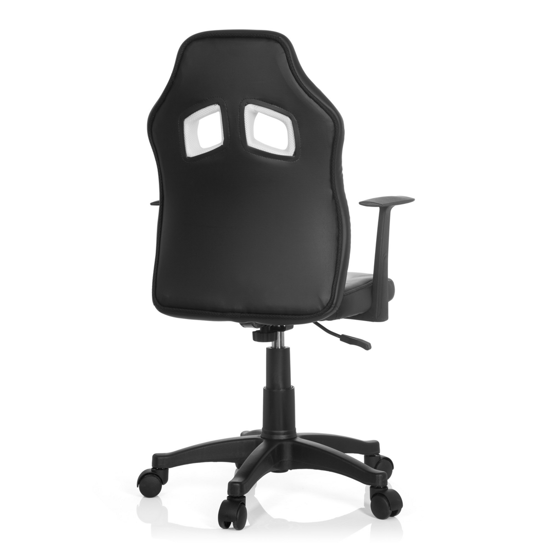 Hjh Office Kinderstuhl Kid Game Al Schwarz Weiss Kinderzimmer Für Kind B-Ware - 4251084640910