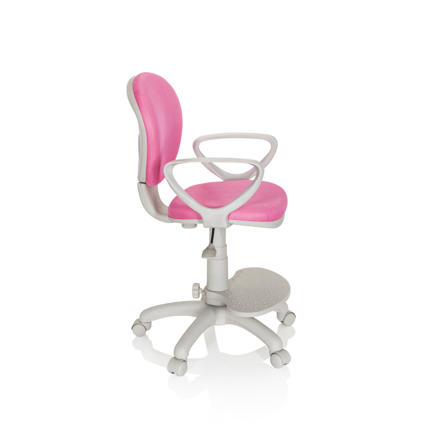 B-Ware Hjh Office Kinderstuhl Kinderschreibtischstuhl Kid Colour G1 Stoff Pink Stuhl - 4064323000044