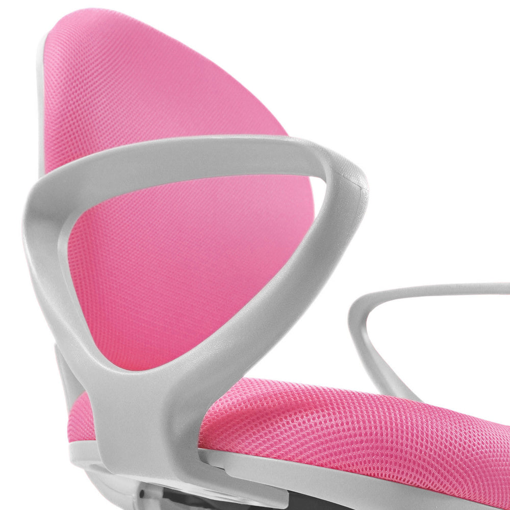 hjh OFFICE Kinderstuhl Kinderschreibtischstuhl KID COLOUR G1 Stoff pink Stuhl - 4064323000044