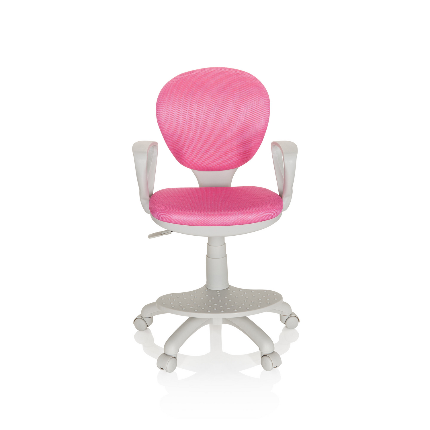 B-Ware Hjh Office Kinderstuhl Kinderschreibtischstuhl Kid Colour G1 Stoff Pink Stuhl - 4064323000044