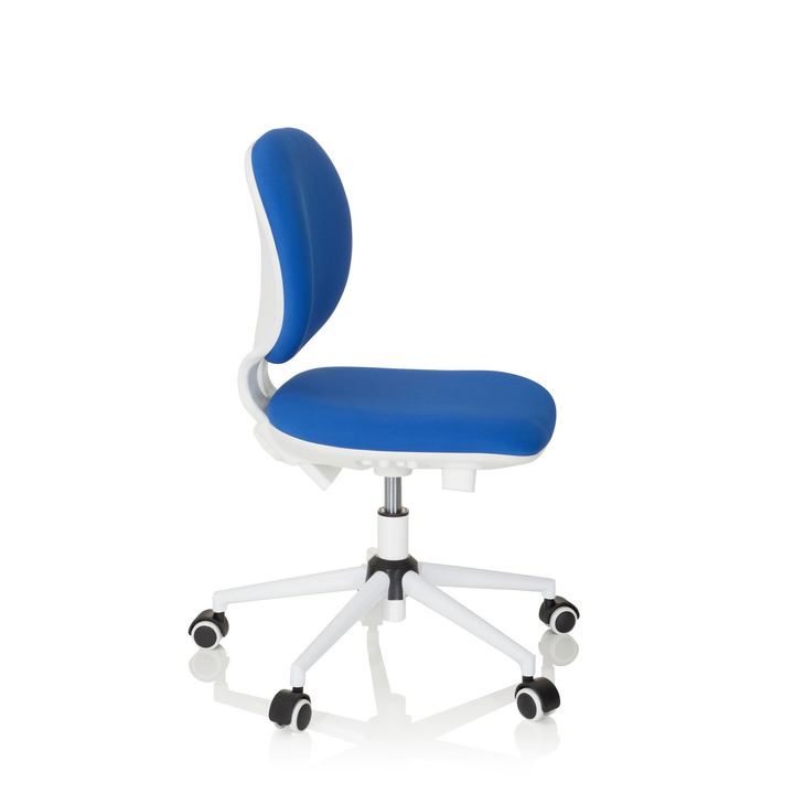 Hjh Office Kinderstuhl Kinderschreibtischstuhl Kid Vivo Schreibtisch Stoff Blau B-Ware - 4251084675714