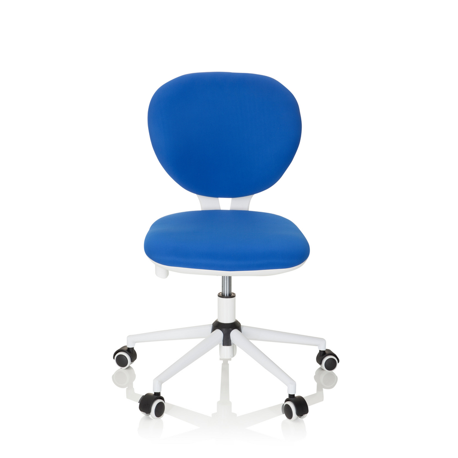 Hjh Office Kinderstuhl Kinderschreibtischstuhl Kid Vivo Schreibtisch Stoff Blau B-Ware - 4251084675714