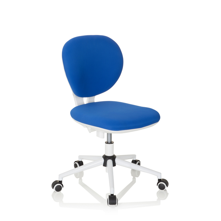 Hjh Office Kinderstuhl Kinderschreibtischstuhl Kid Vivo Schreibtisch Stoff Blau B-Ware - 4251084675714