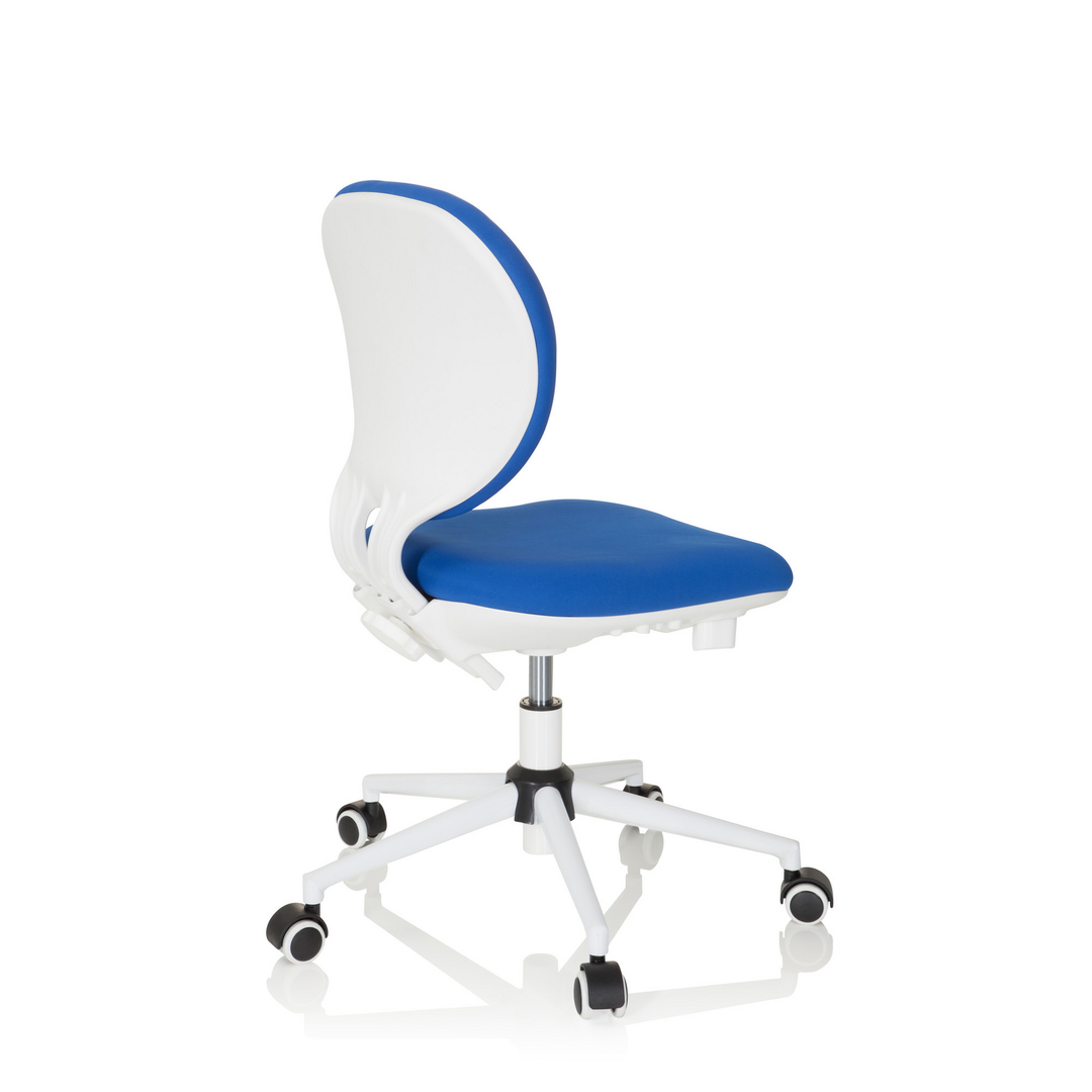 Hjh Office Kinderstuhl Kinderschreibtischstuhl Kid Vivo Schreibtisch Stoff Blau B-Ware - 4251084675714