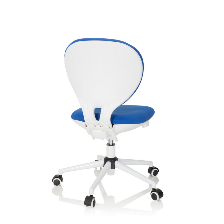 Hjh Office Kinderstuhl Kinderschreibtischstuhl Kid Vivo Schreibtisch Stoff Blau B-Ware - 4251084675714