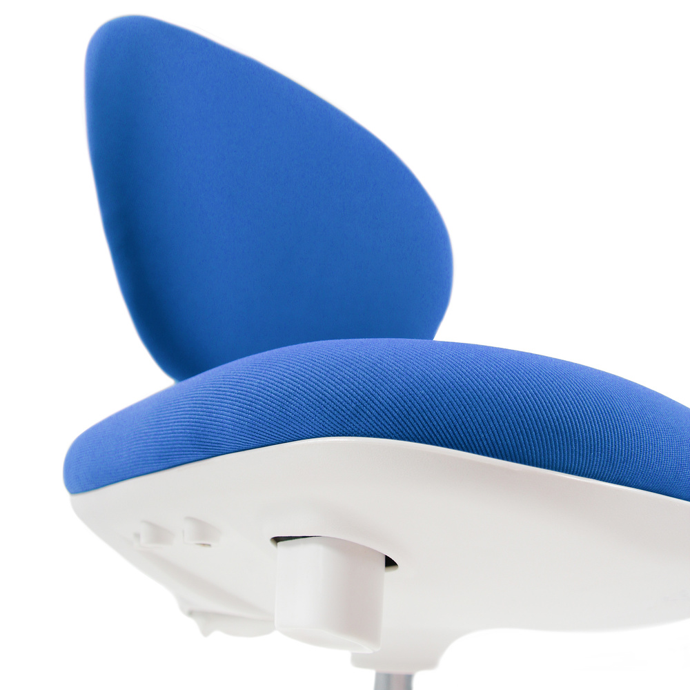 Hjh Office Kinderstuhl Kinderschreibtischstuhl Kid Vivo Schreibtisch Stoff Blau B-Ware - 4251084675714