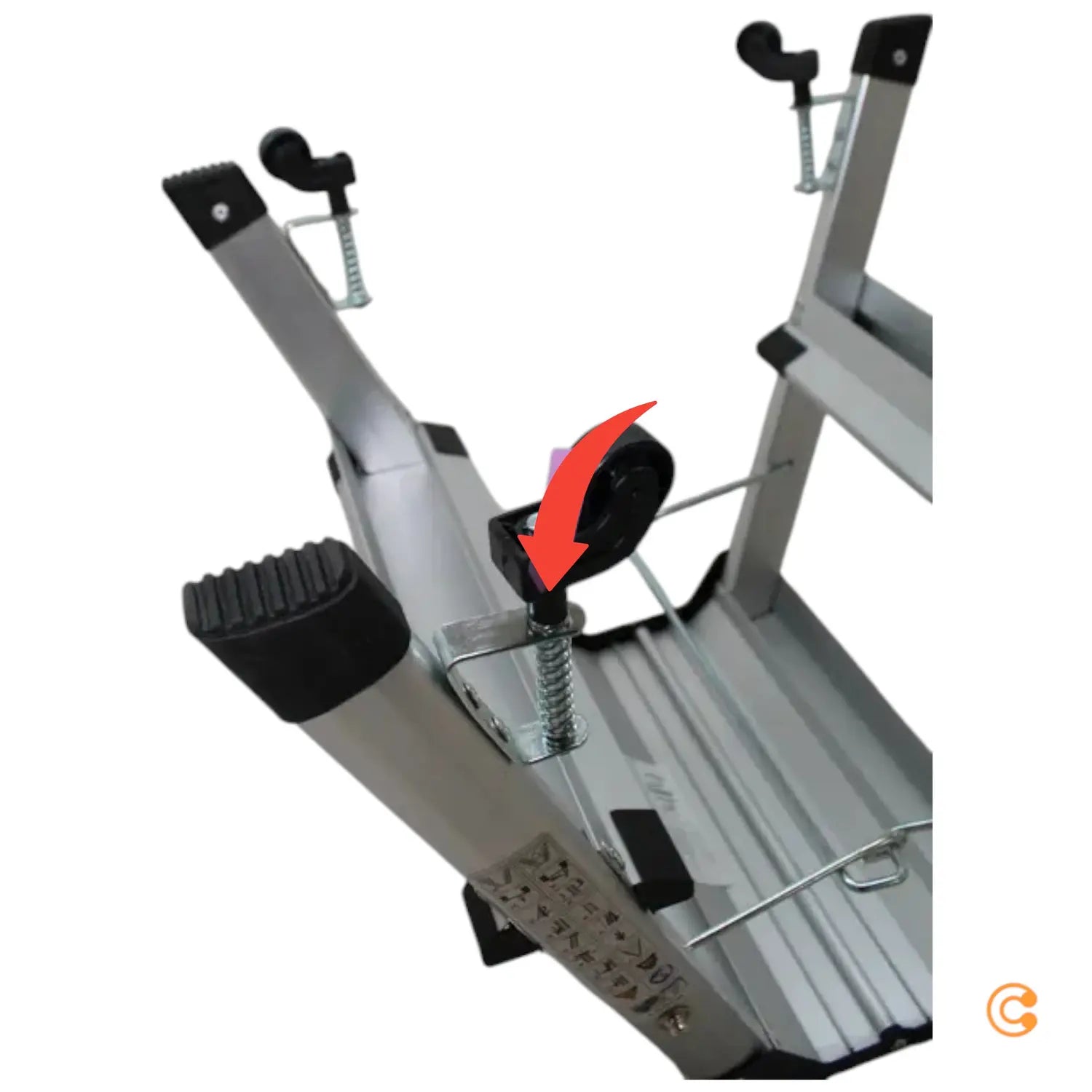 B-Ware Hjh Office Klappleiter Solid Vi Aluminium 2 Stufen Trittleiter Siehe Text/Foto - 4251084696603