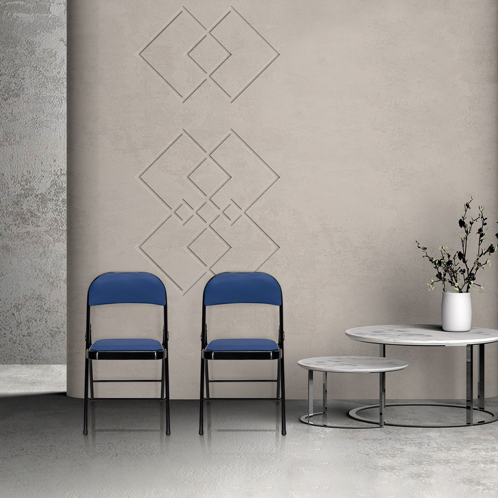 Hjh Office Klappstuhl Stuhl Konferenzstuhl Blau Tudela Siehe Text/Foto B-Ware - 4251084696801