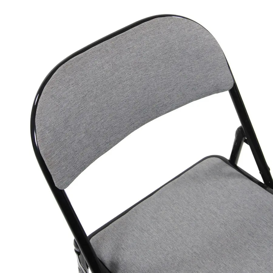 B-Ware Hjh Office Konferenzstuhl Besucherstuhl Klappstuhl  Stoff Hellgrau Polyester - 3000380476