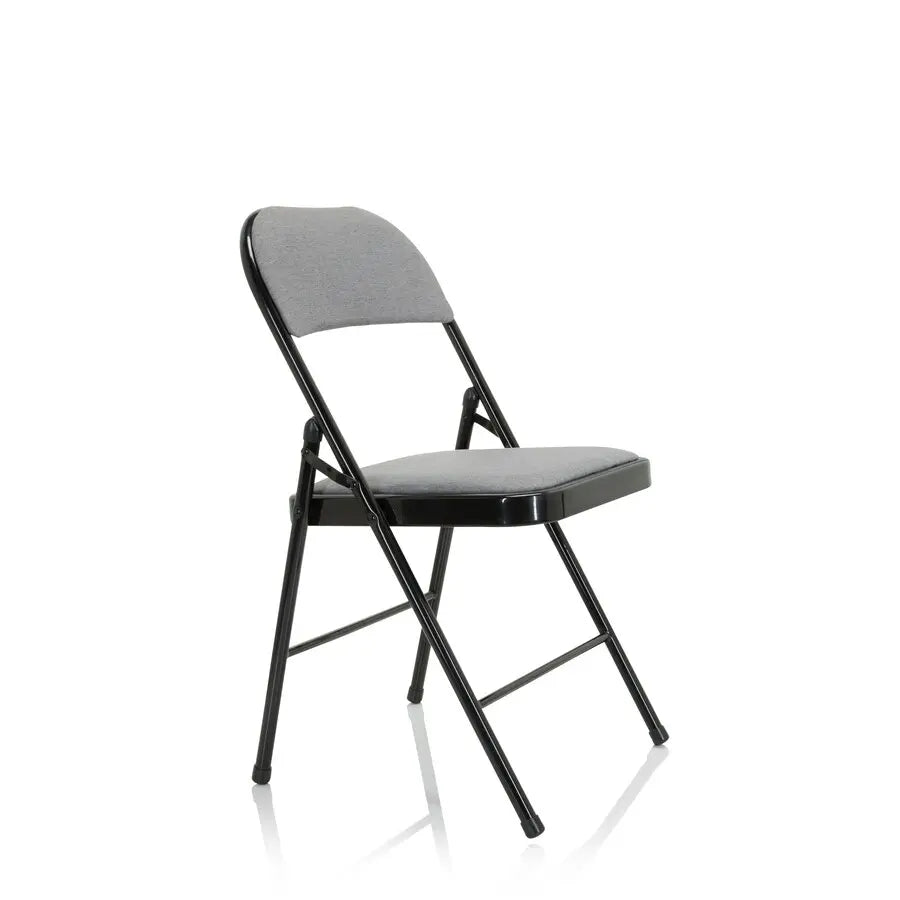 B-Ware Hjh Office Konferenzstuhl Besucherstuhl Klappstuhl  Stoff Hellgrau Polyester - 3000380476