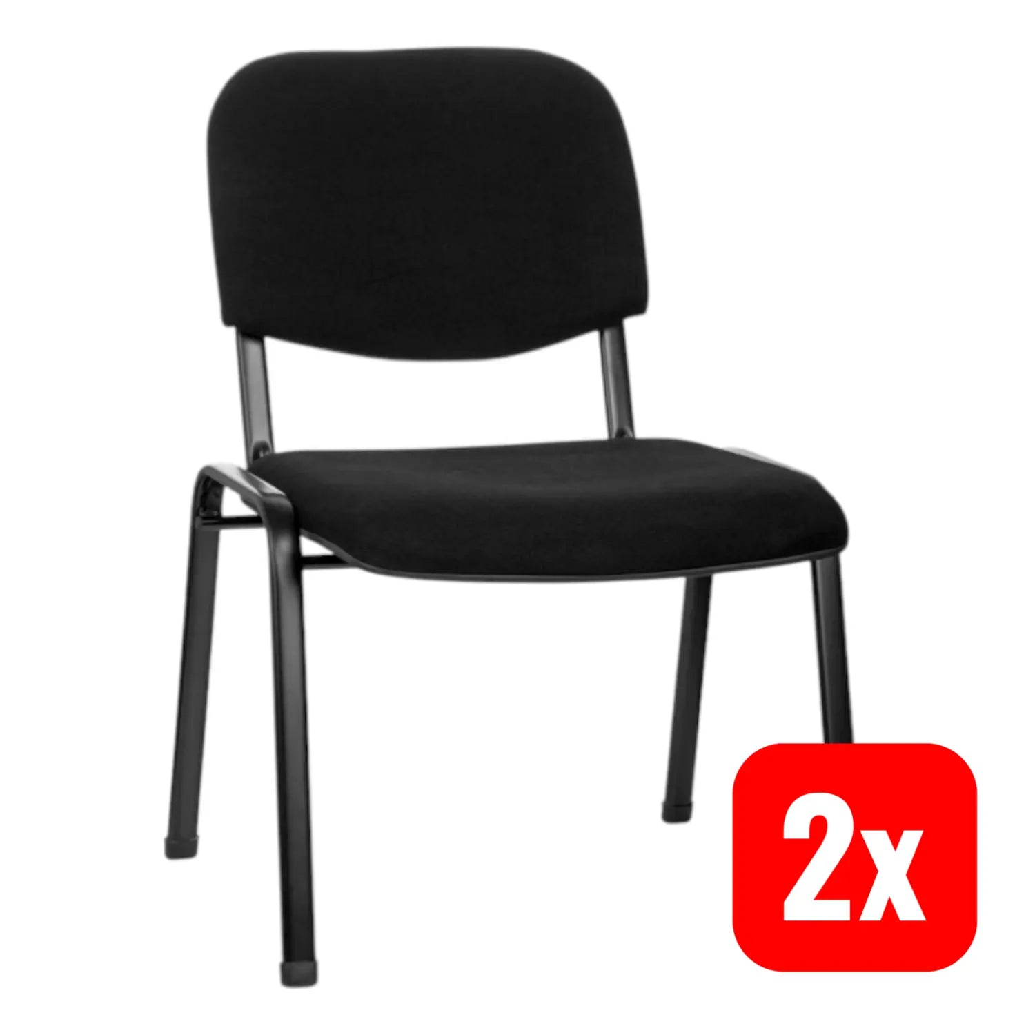 B-Ware Hjh Office Konferenzstuhl Computer Stuhl Xt 600 Xl Schwarz 2 Stück Siehe Text - 4251084654993
