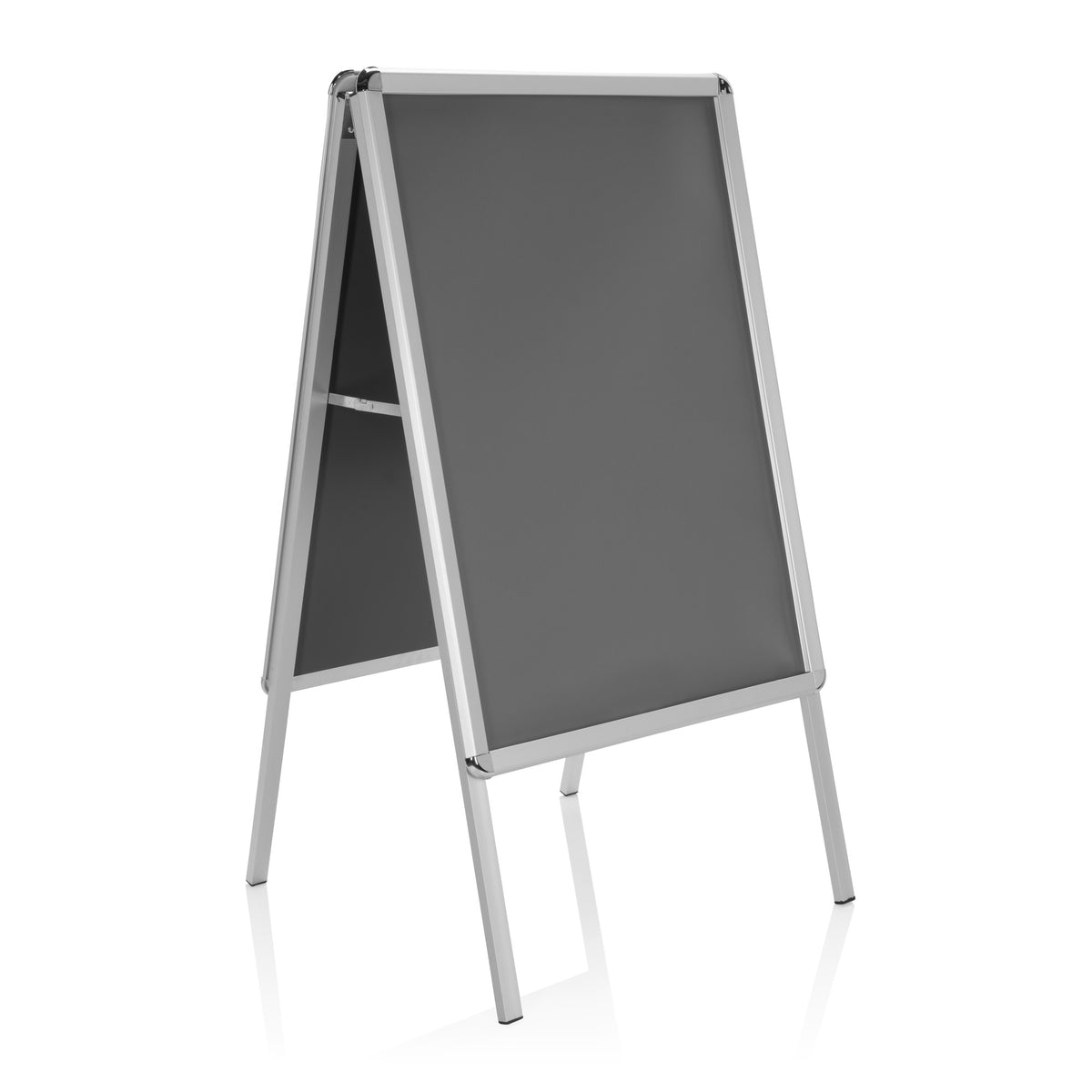 hjh OFFICE Kundenstopper Gehwegaufsteller Plakatständer Aluminium AGENDA II - 4064323028536