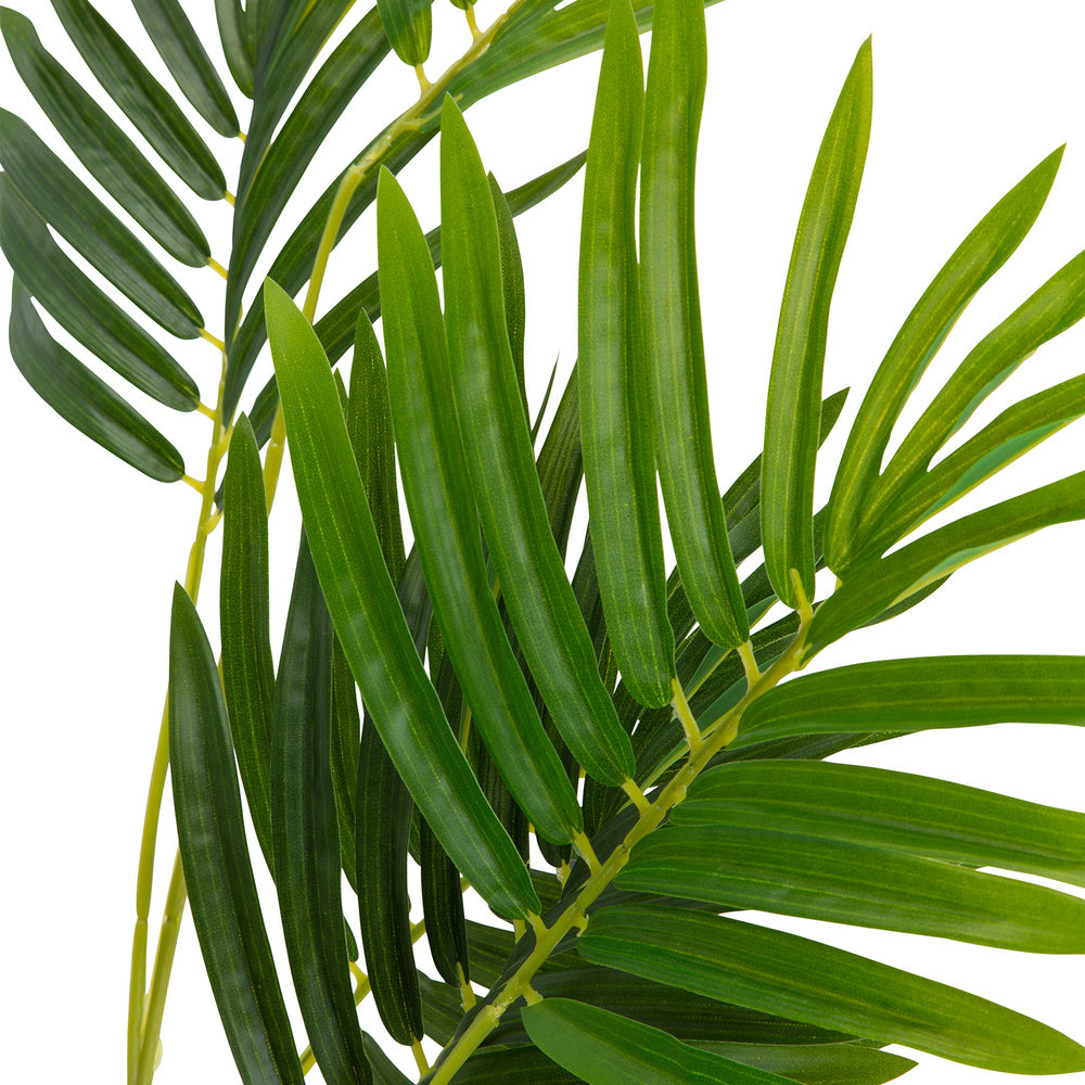 hjh OFFICE Kunstpflanze Kunstbaum Areca Palme grün 120cm Kunstpflanze hjh OFFICE - 4064323007395