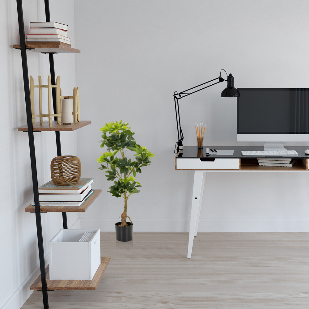 B-Ware Hjh Office Kunstpflanze Kunstbaum Schefflera Strahlenaralie 90 Cm Kunststoff - 4064323028307