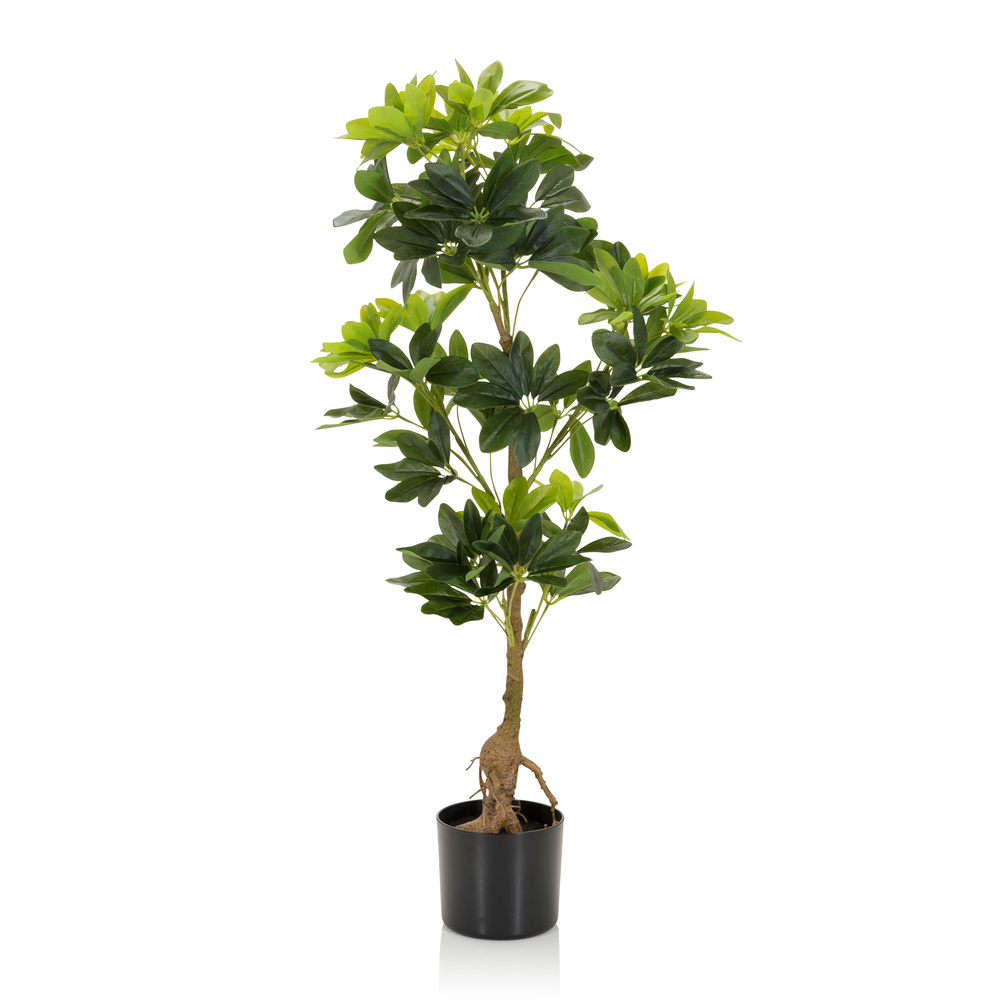 B-Ware Hjh Office Kunstpflanze Kunstbaum Schefflera Strahlenaralie 90 Cm Kunststoff272 - 4064323028307