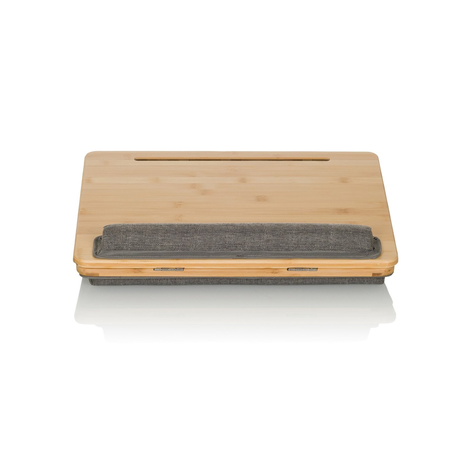Hjh Office Laptopunterlage Kissen Laptopkissen Tabletständer 42x34cm Braun Grau B-Ware