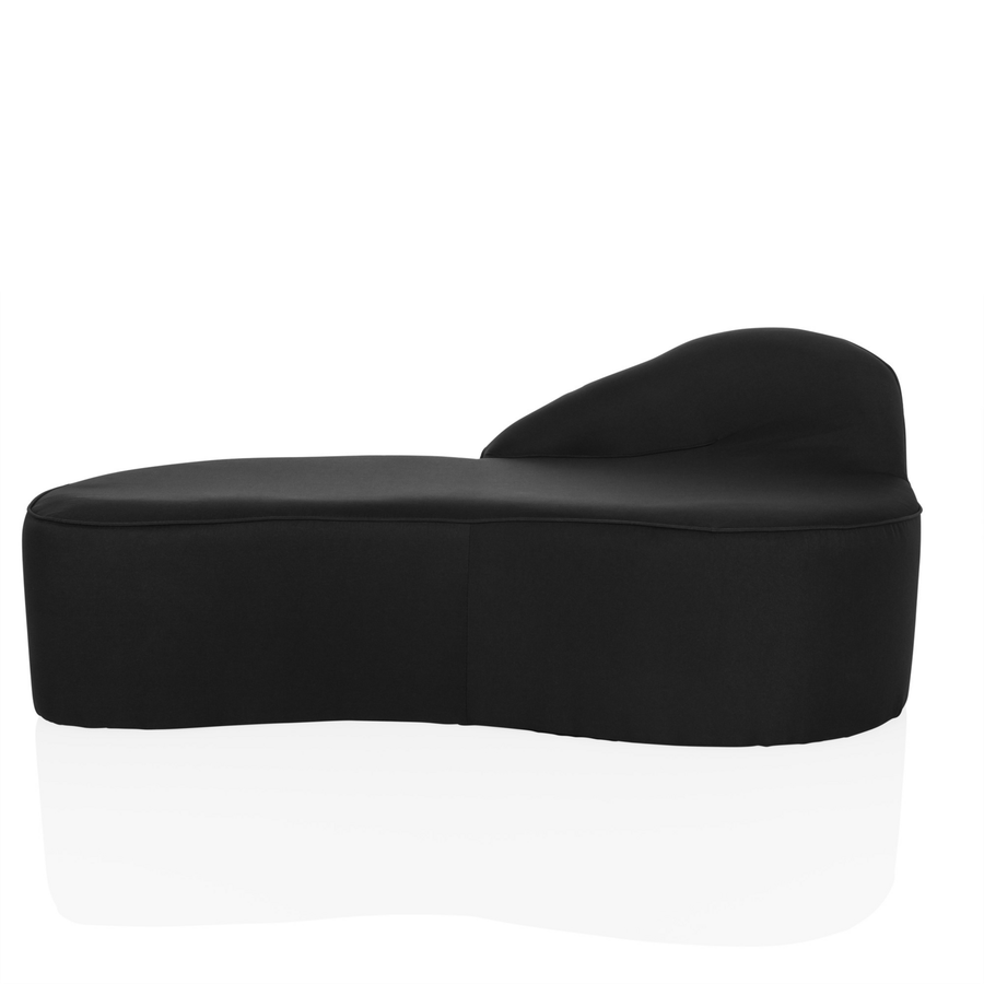 Hjh Office Loungesofa Empfangssofa Baracoa Stoff Schwarz Sofa Möbel Couch Möbel B-Ware - 4064323037934