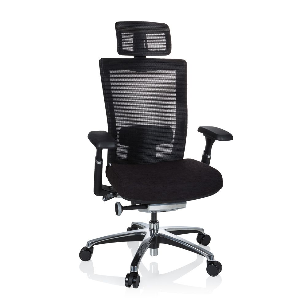 hjh OFFICE NOVA PRO I High End Bürostuhl Schwarz Netz - 4251084663957