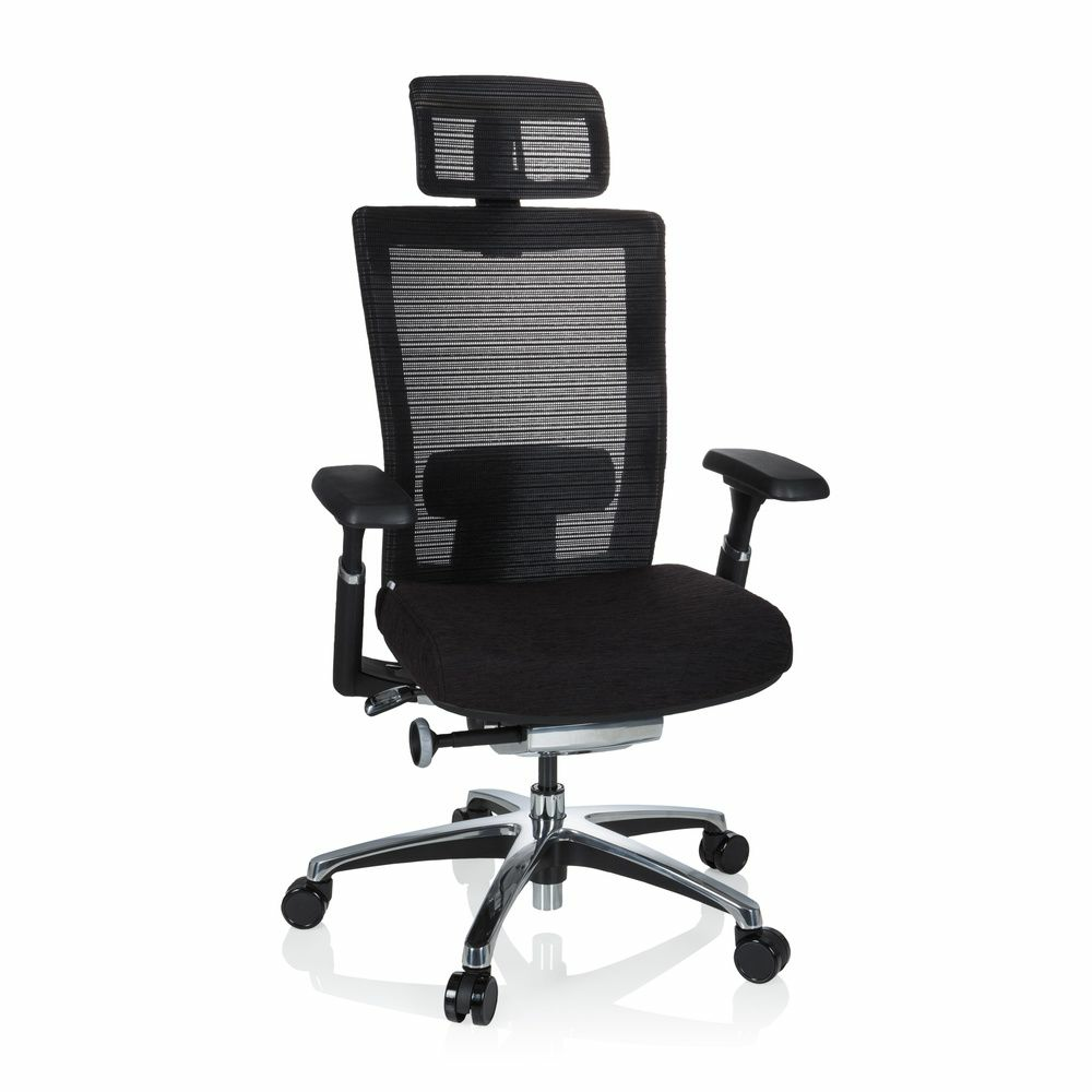 B-Ware Hjh Office Nova Pro I High End Bürostuhl Schwarz Netz - 4251084663957