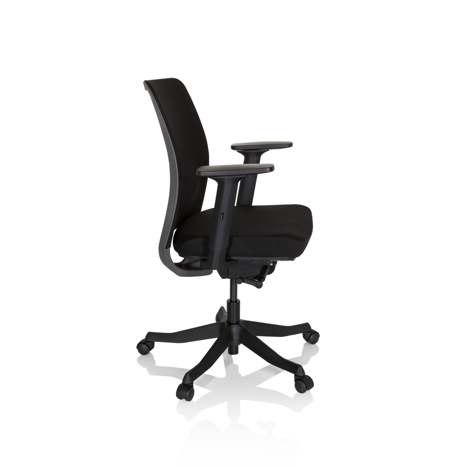 B-Ware Hjh Office Bürostuhl Drehstuhl Stuhl Senator Stoff Schwarz Höhenverstellbar - 4064323000341