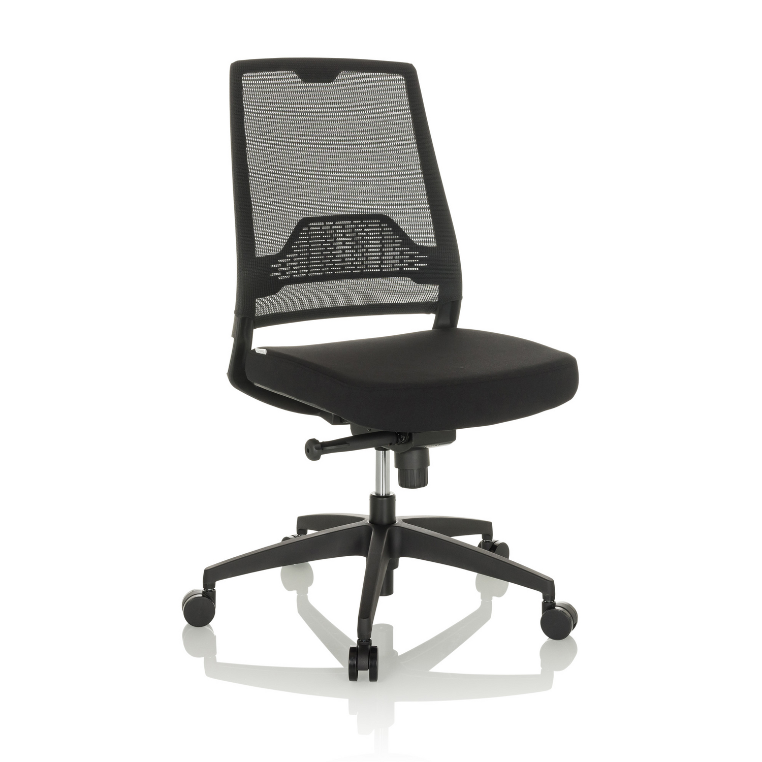B-Ware Hjh Office Bürostuhl Chefsessel Drehstuhl Netzstoff Lendenstütze Schwarz - 4064323036111