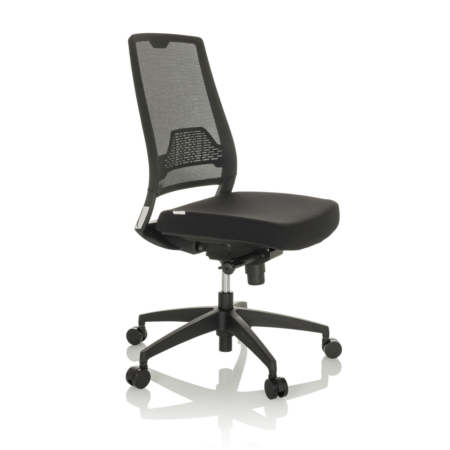 B-Ware Hjh Office Bürostuhl Chefsessel Drehstuhl Netzstoff Lendenstütze Schwarz - 4064323036111