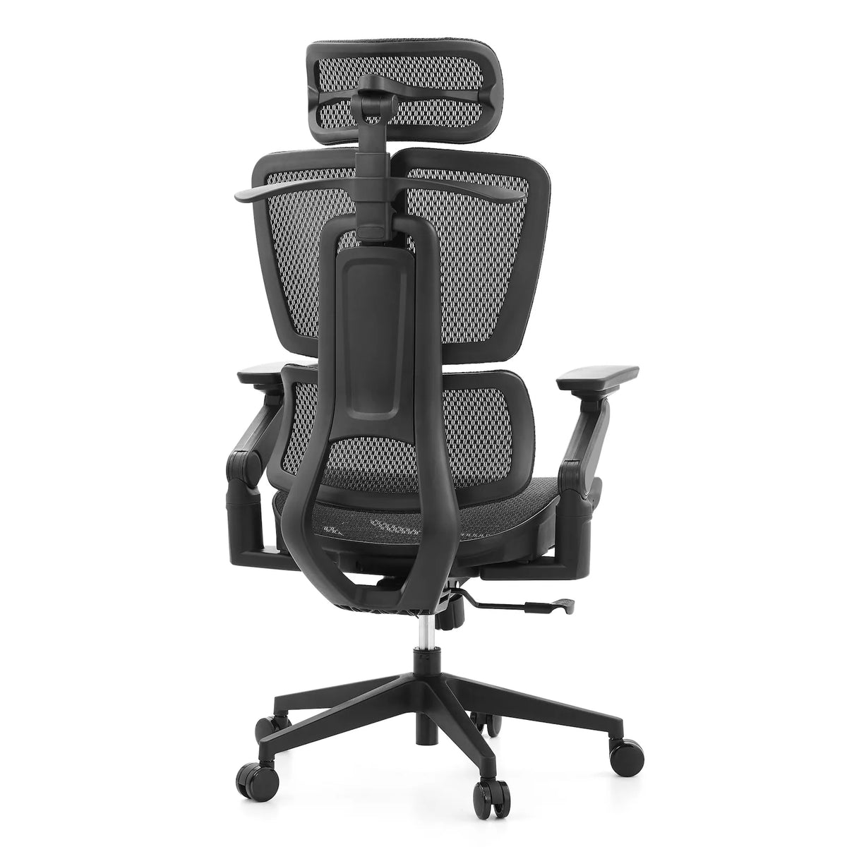 hjh OFFICE Bürostuhl Drehstuhl Sitzgelegenheit Ergo U2 Pro3 Netzstoff Schwarz - 4064323108405