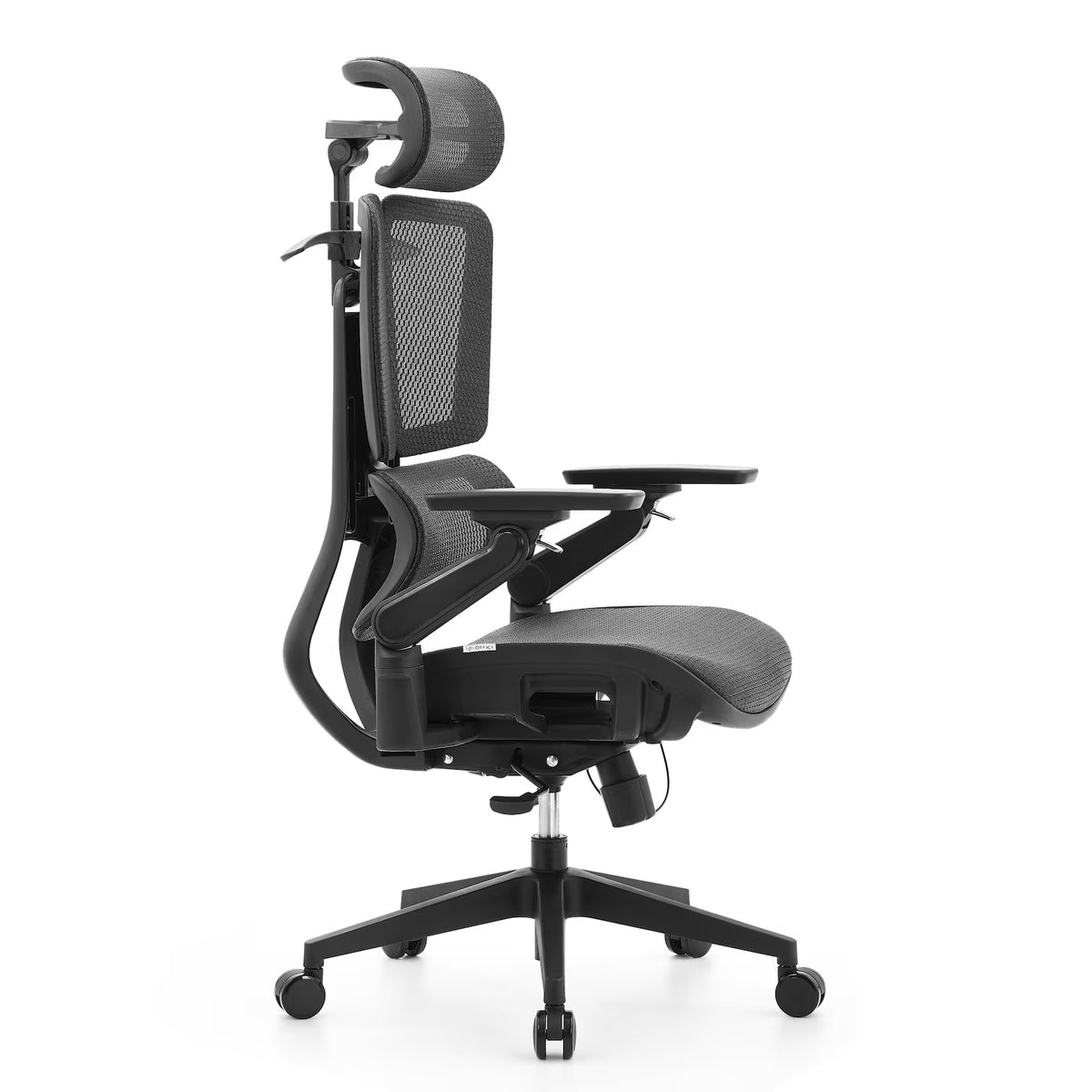 hjh OFFICE Bürostuhl Drehstuhl Sitzgelegenheit Ergo U2 Pro3 Netzstoff Schwarz - 4064323108405