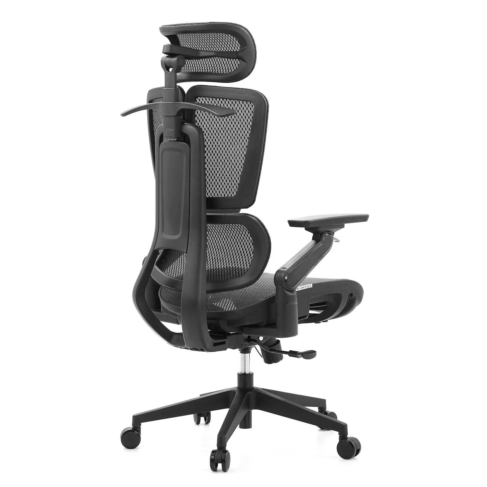 hjh OFFICE Bürostuhl Drehstuhl Sitzgelegenheit Ergo U2 Pro3 Netzstoff Schwarz - 4064323108405