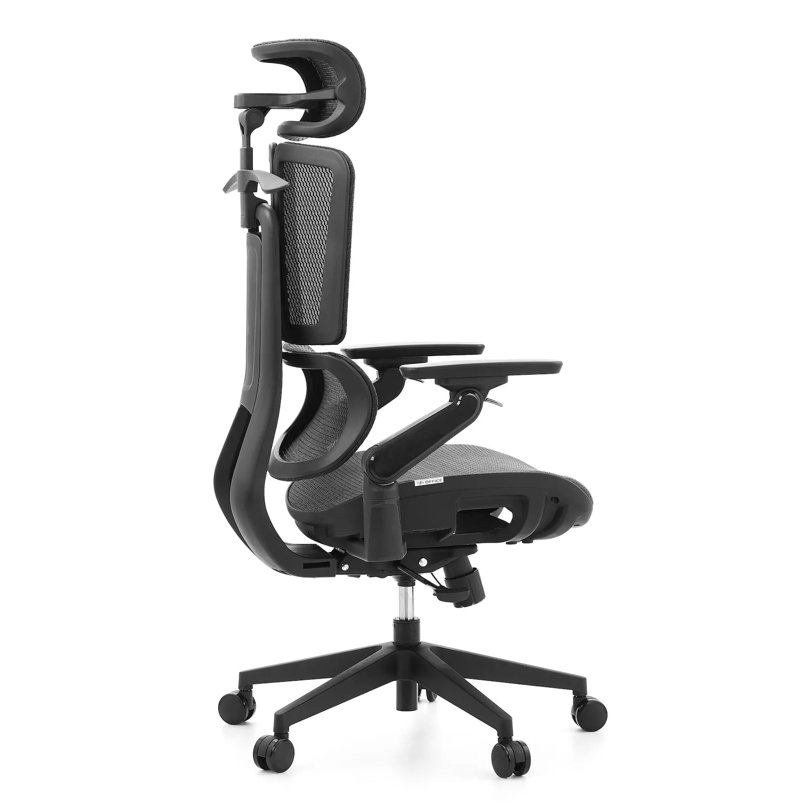 hjh OFFICE Bürostuhl Drehstuhl Sitzgelegenheit Ergo U2 Pro3 Netzstoff Schwarz - 4064323108405