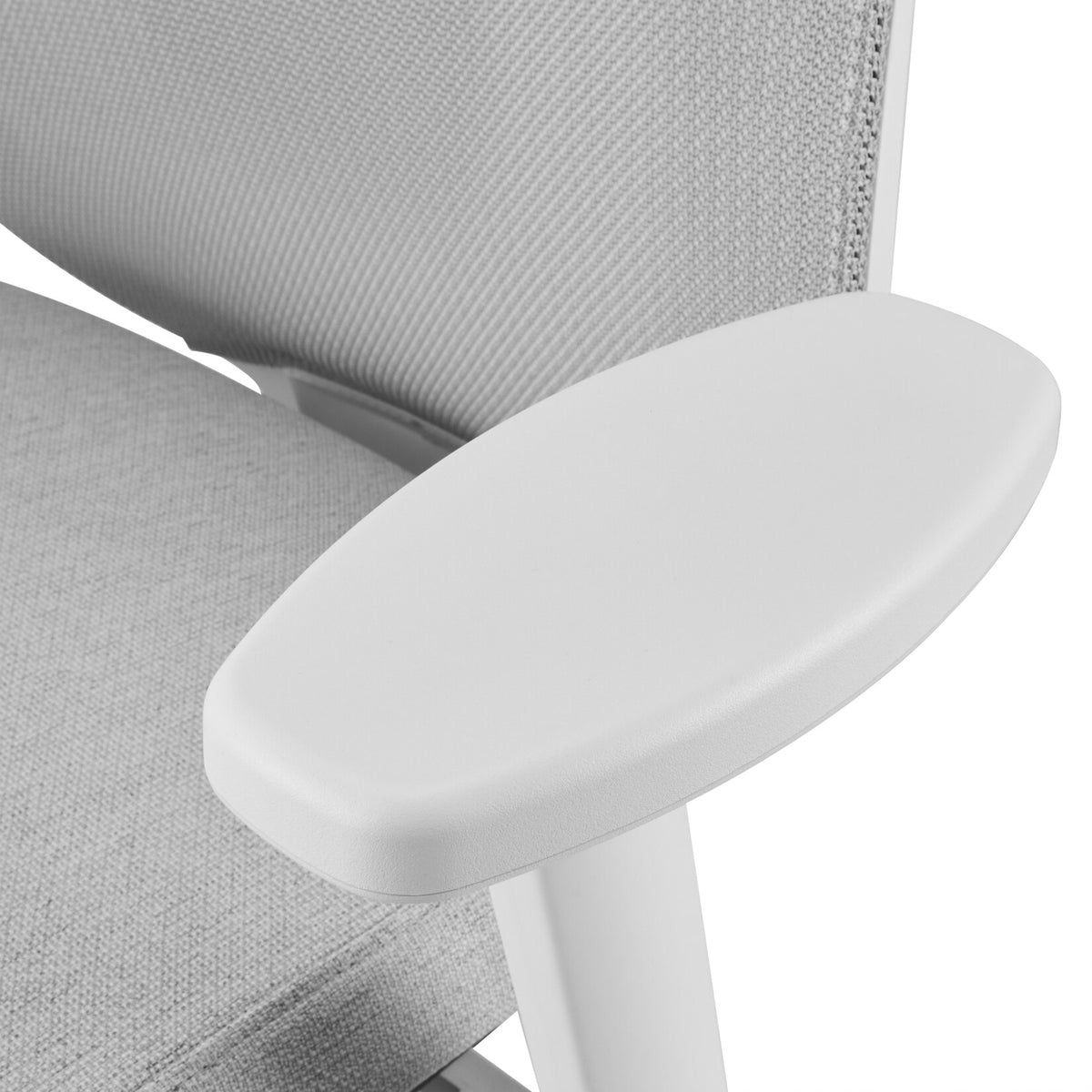 hjh OFFICE Bürostuhl Drehstuhl Schreibtischstuhl Netzstoff Armlehnen grau - 4064323109242