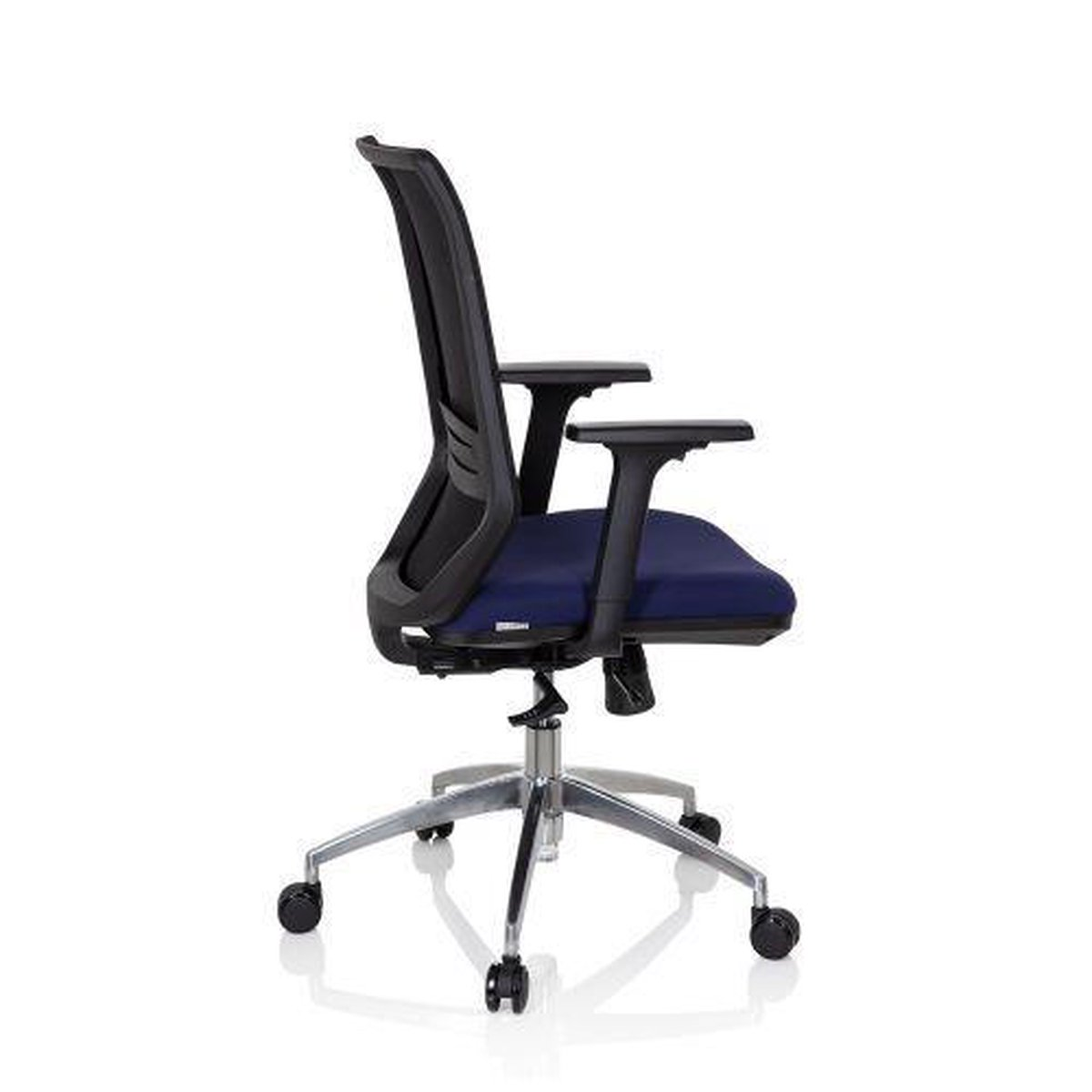 B-Ware Hjh Office Profondo Bürostuhl Schwarz Blau Stoff Netzstoff Möbel Stuhl Drehstuhl - 4251084676919