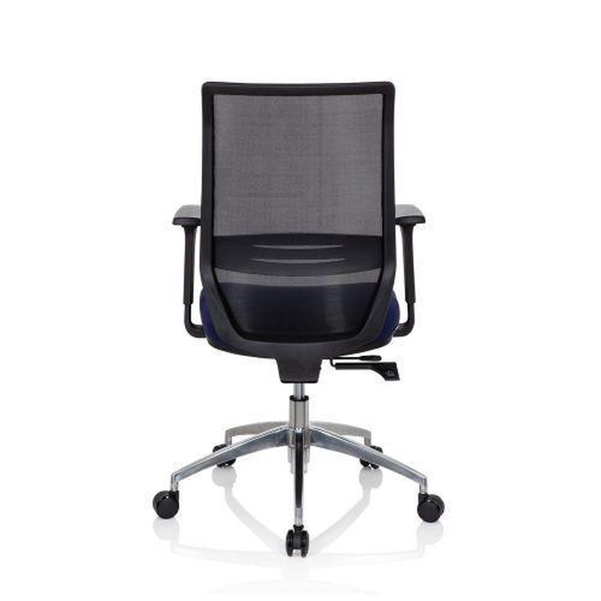 B-Ware Hjh Office Profondo Bürostuhl Schwarz Blau Stoff Netzstoff Möbel Stuhl Drehstuhl - 4251084676919