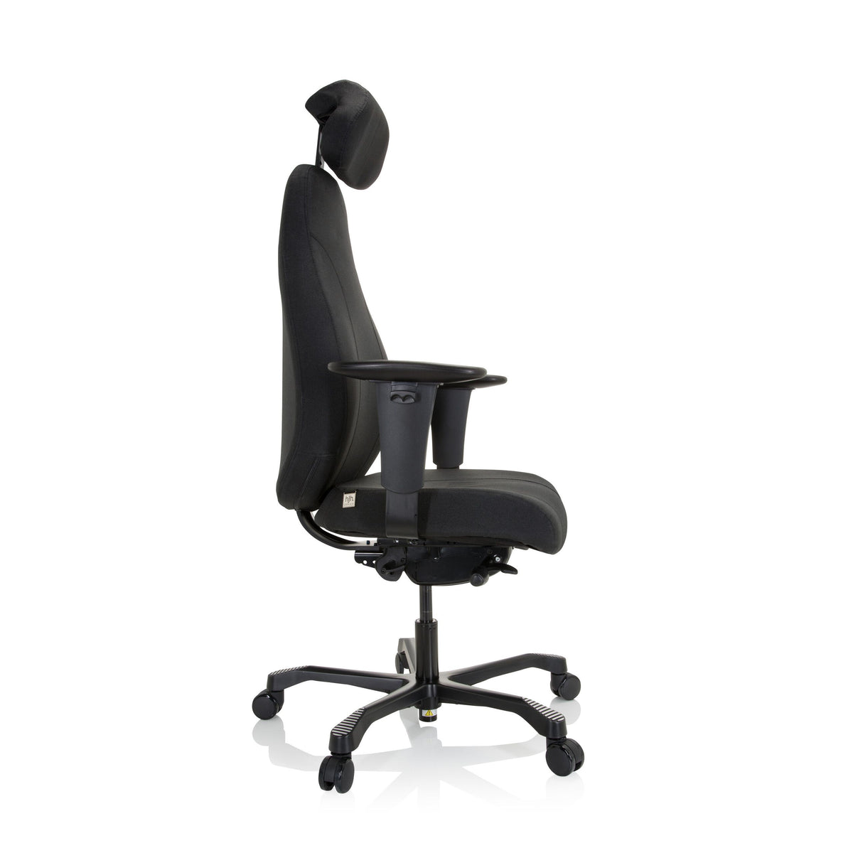 hjh OFFICE RESISTIO XXL Chefsessel Bürostuhl Drehstuhl Schwarz Ergonomisch - 4064323013563