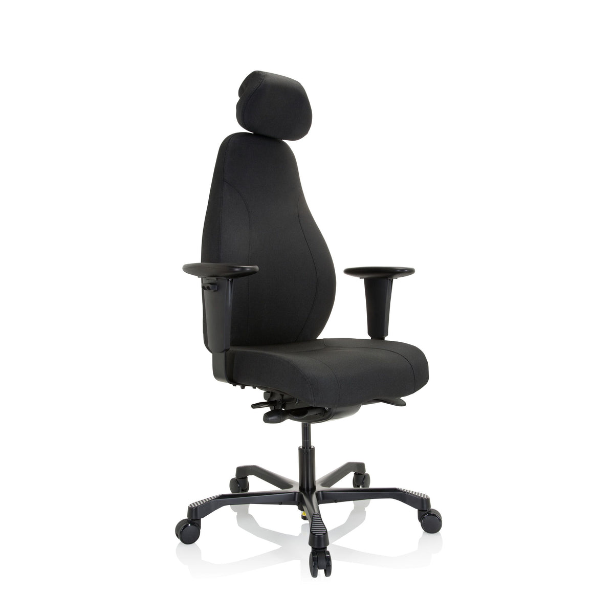 hjh OFFICE RESISTIO XXL Chefsessel Bürostuhl Drehstuhl Schwarz Ergonomisch - 4064323013563
