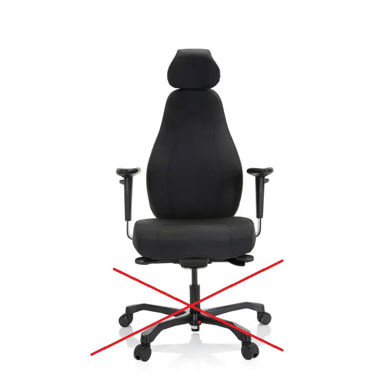 B-Ware Hjh Office Resistio Xxl Chefsessel Bürostuhl Drehstuhl Schwarz Siehe Text/Foto - 4064323013563