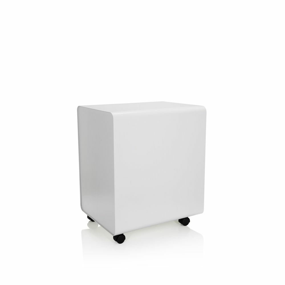 B-Ware Hjh Office Rollcontainer Color Plus I Metall Weiß Schreibtisch - 4064323002192