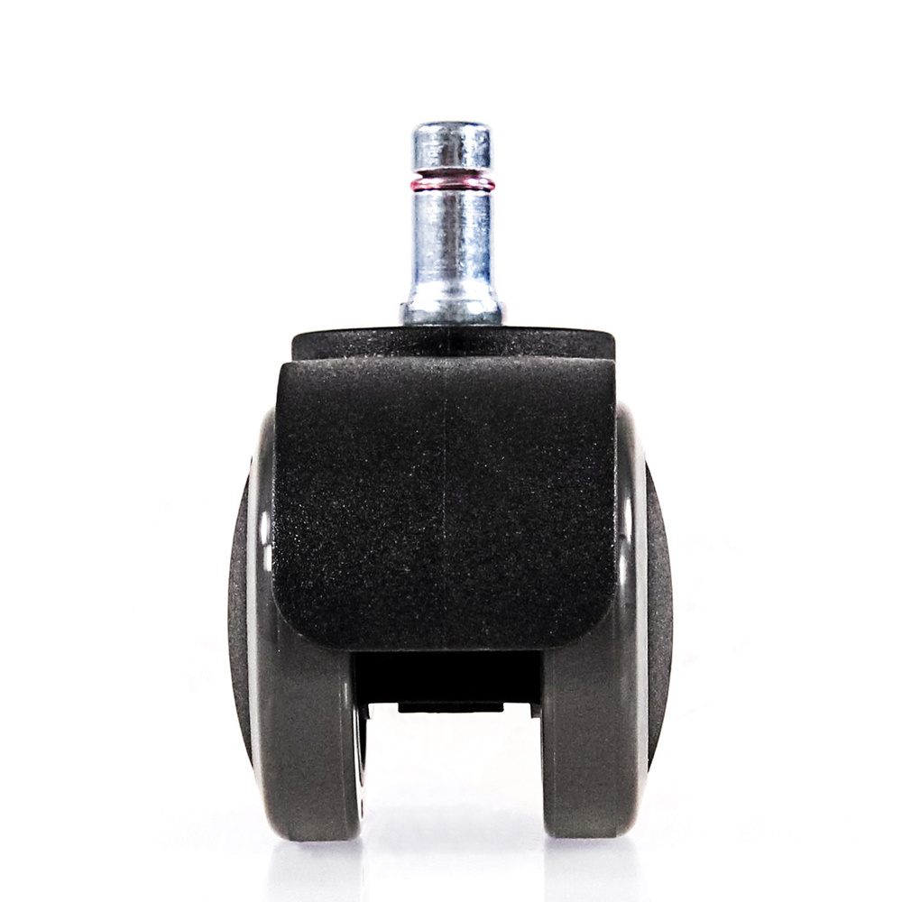 Hjh Office Hartbodenrollen Ersatzrollen Stuhlrollen Schwarz 11mm 50mm 5er B-Ware - 4260354052278