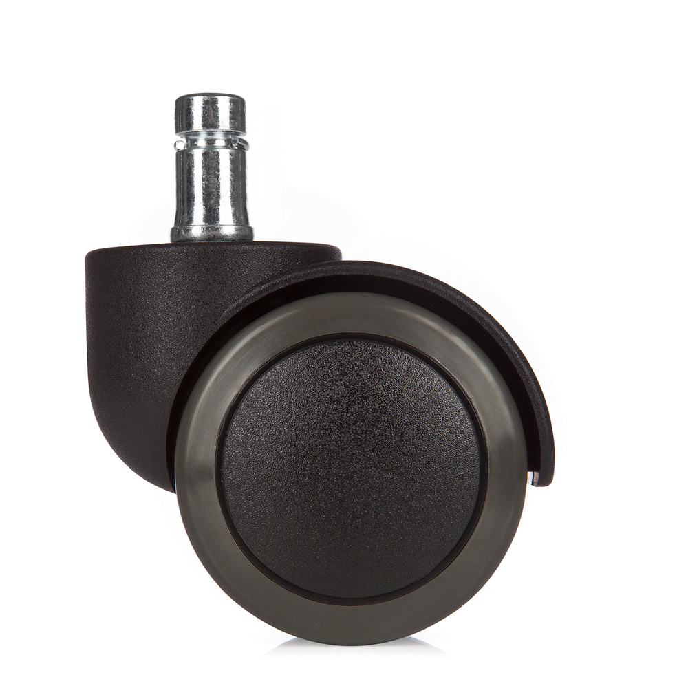Hjh Office Hartbodenrollen Ersatzrollen Stuhlrollen Schwarz 11mm 50mm 5er B-Ware - 4260354052278