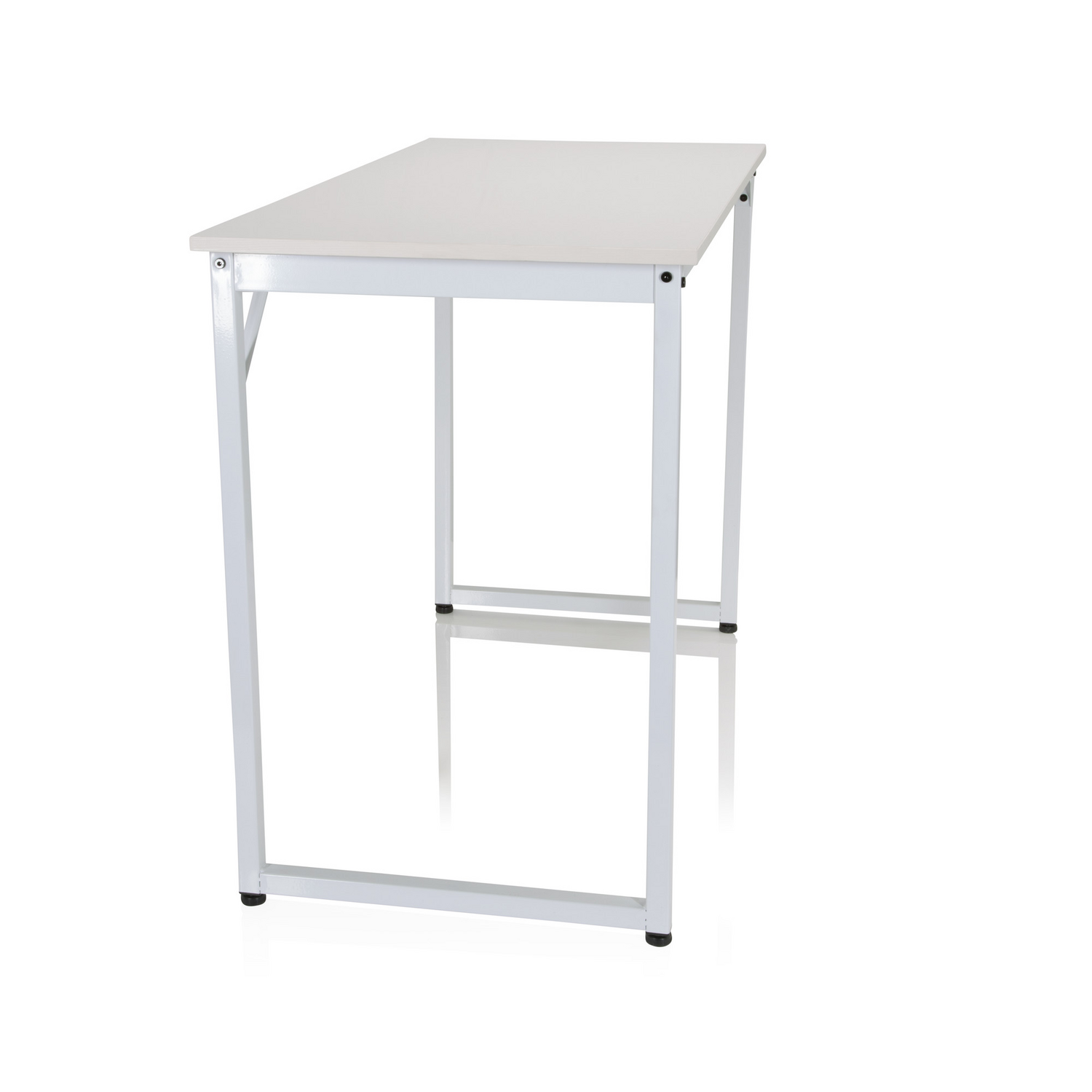 B-Ware Hjh Office Schreibtisch Tisch Arbeitsplatz Weiß Workspace I 100x50cm Siehe Text - 4064323013471
